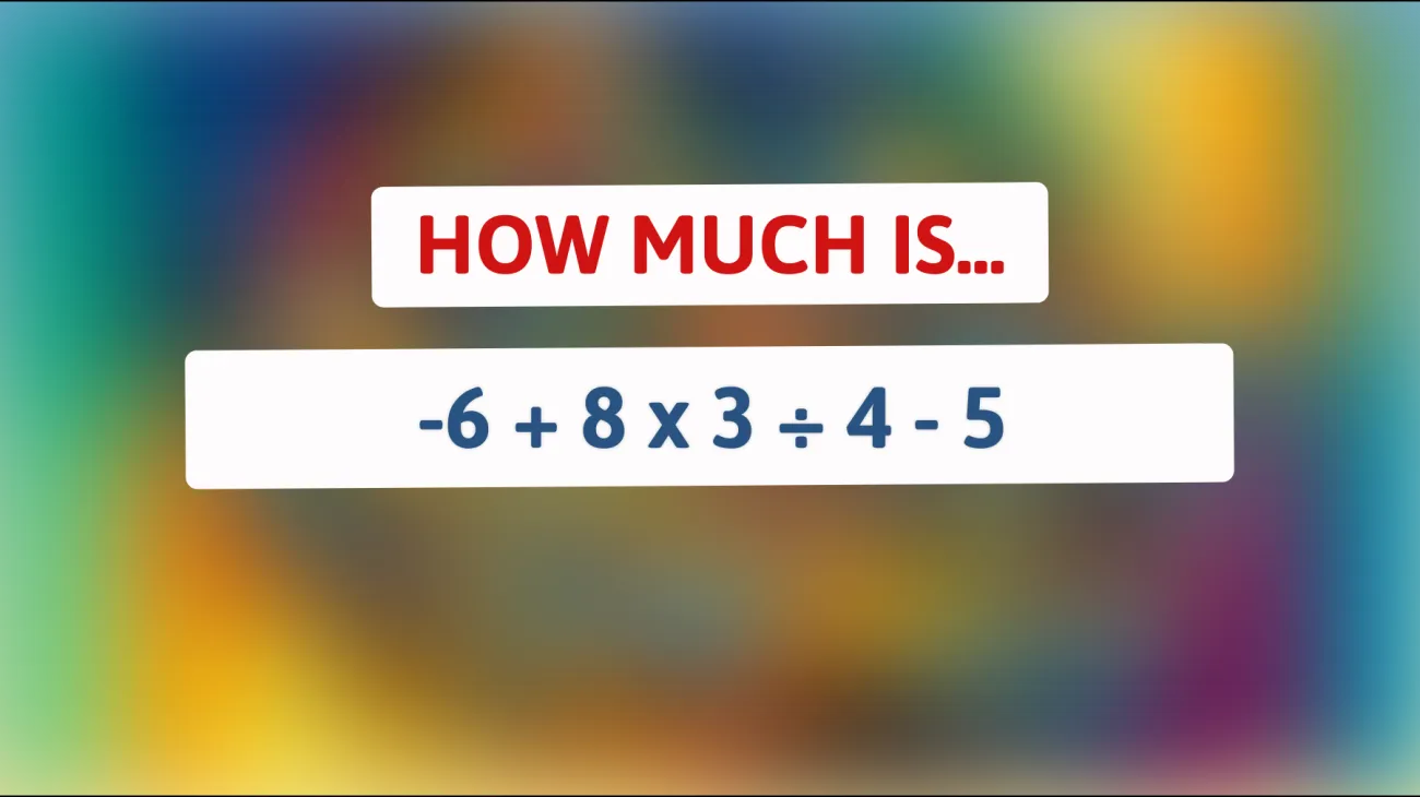 Can You Solve This Math Puzzle Only Geniuses Get Right?"