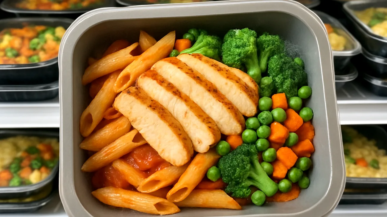 Frozen ready meals"