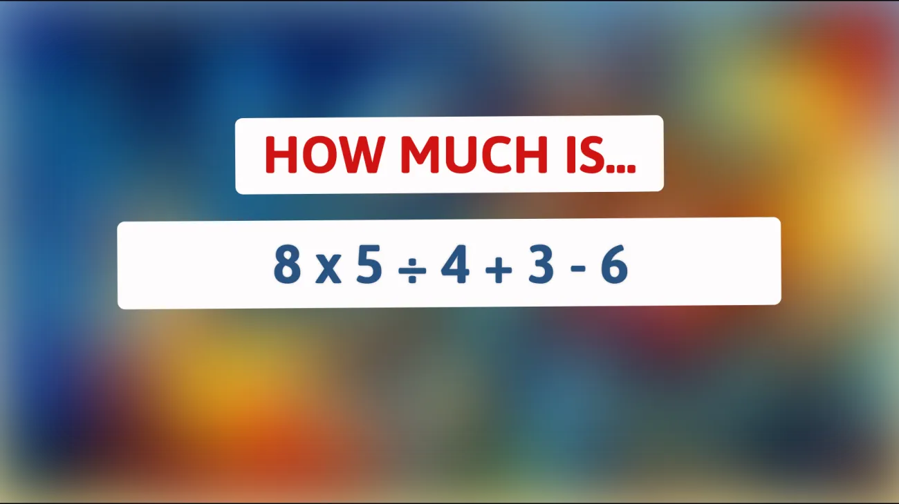 Think You're a Genius? Solve This Brain-Teasing Math Puzzle That’s Leaving Brilliant Minds Stumped!"